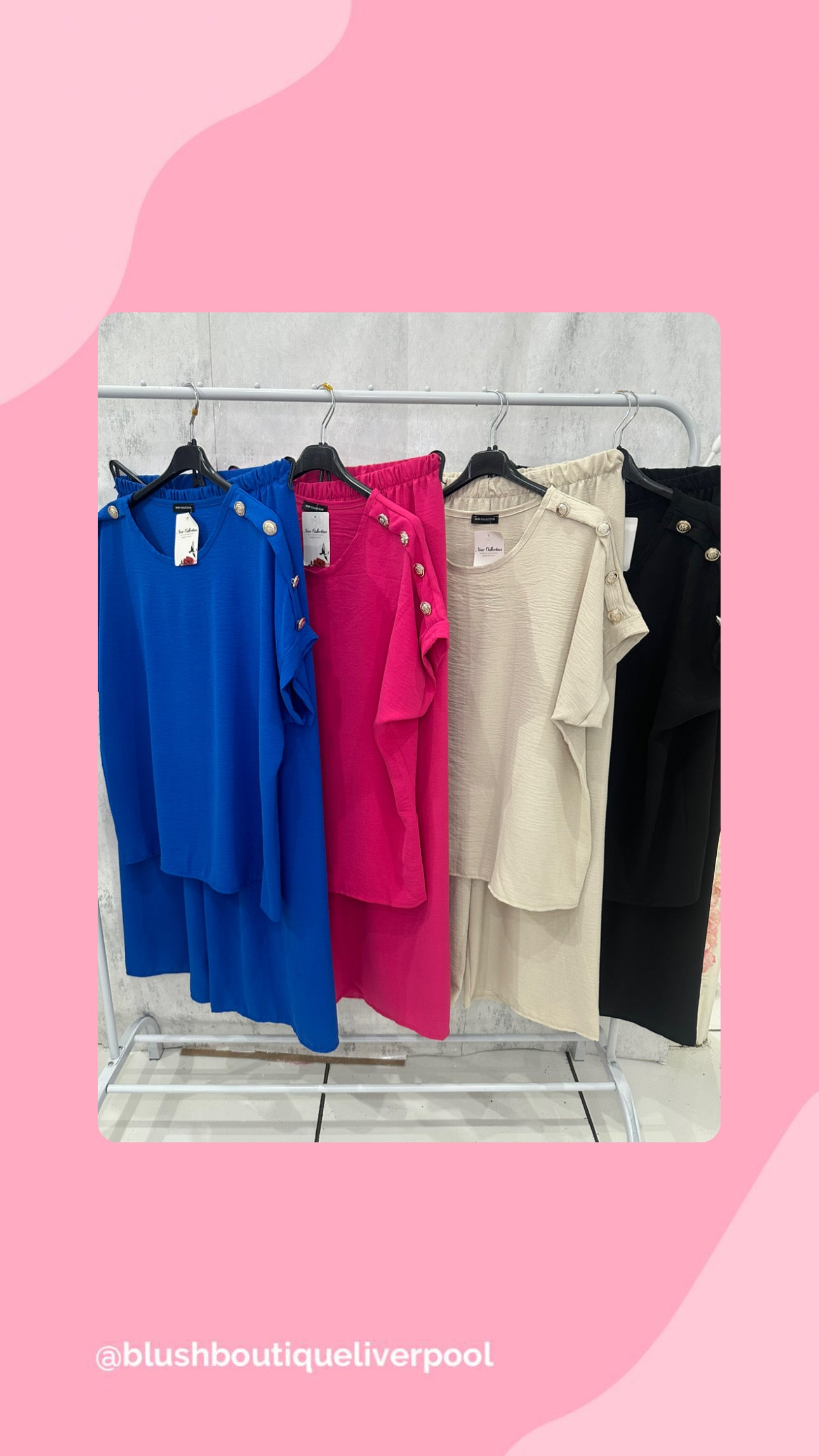 Gold Button co-ord